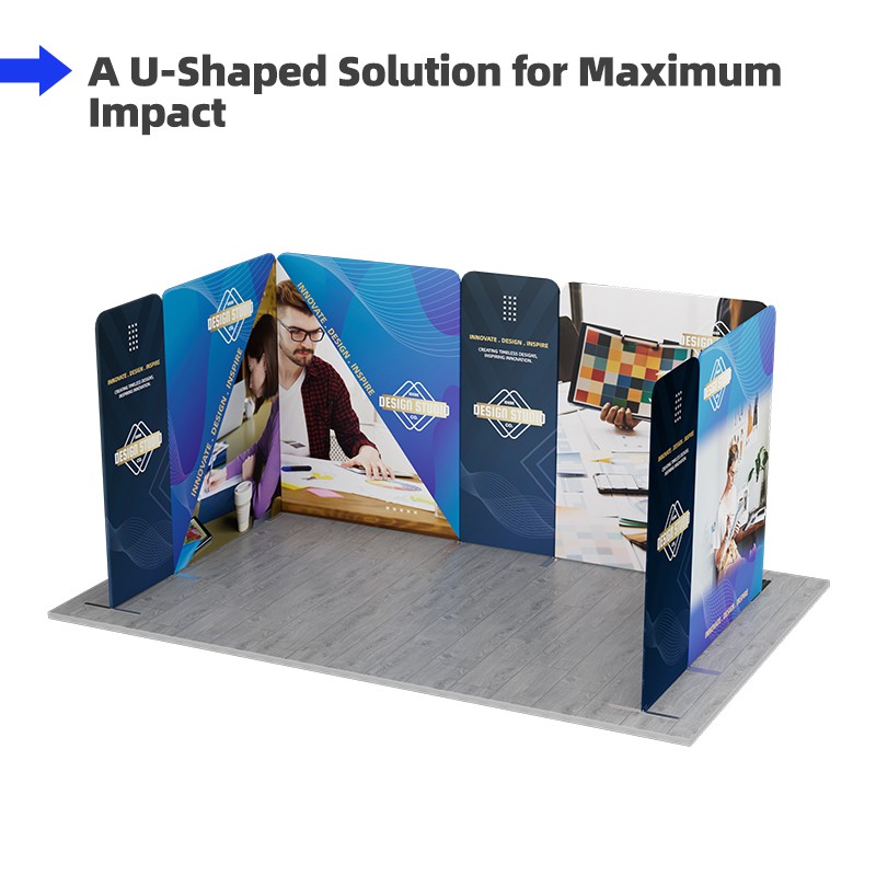 16.4x10ft Magnetic Modular Fabric Displays-A