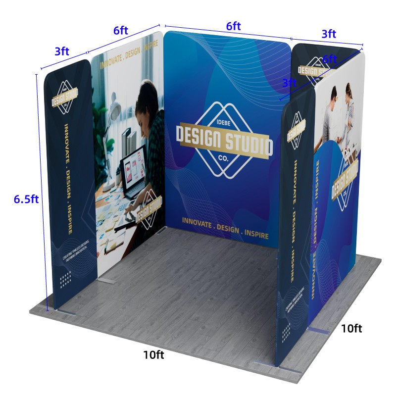 10x10ft Magnetic Modular Fabric Displays-B