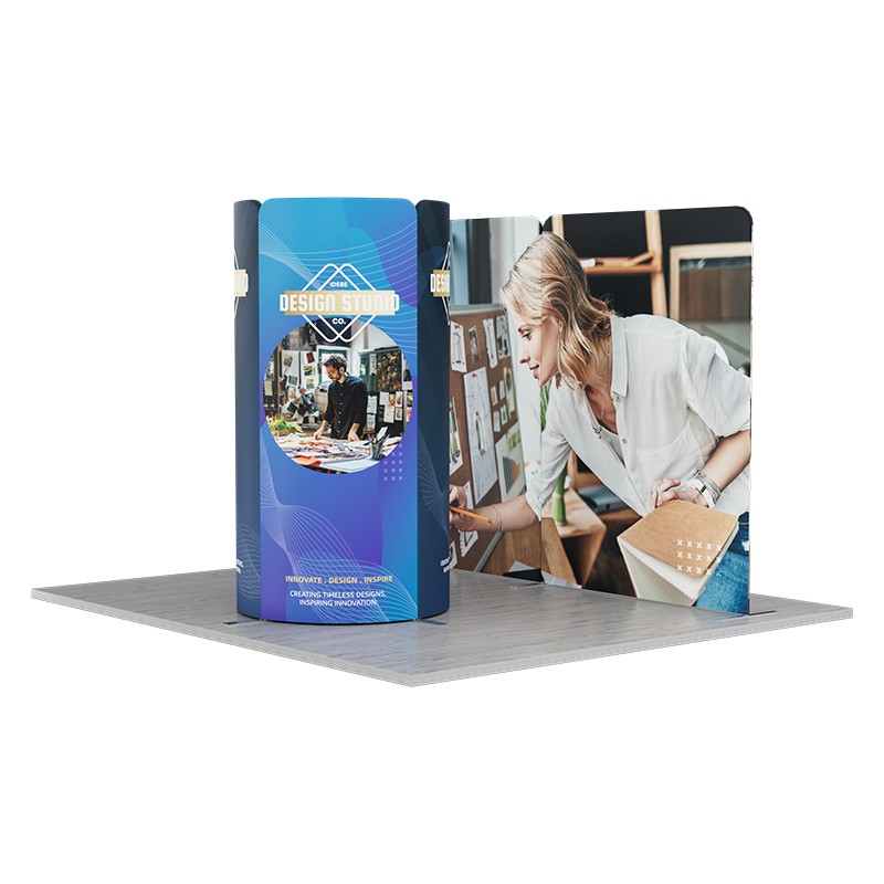 13x10ft Magnetic Modular Fabric Displays-B