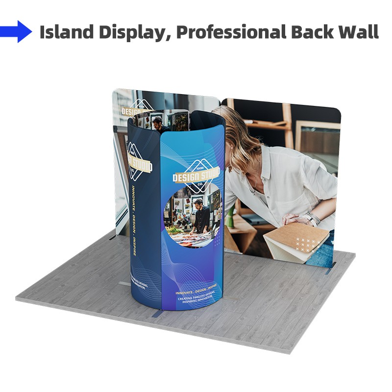 13x10ft Magnetic Modular Fabric Displays-B