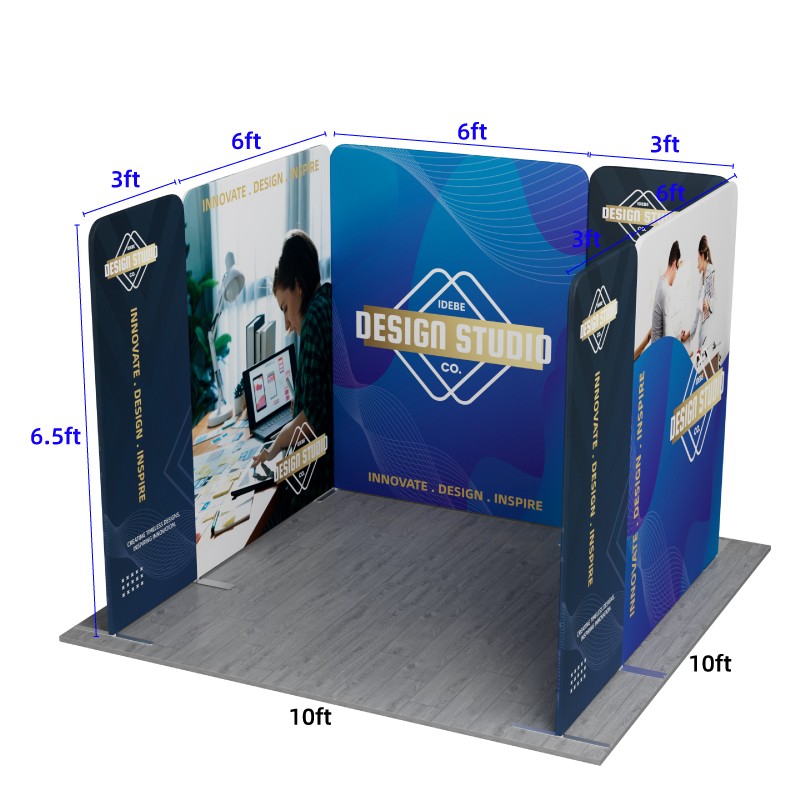 10x10ft Magnetic Modular Fabric Displays-B