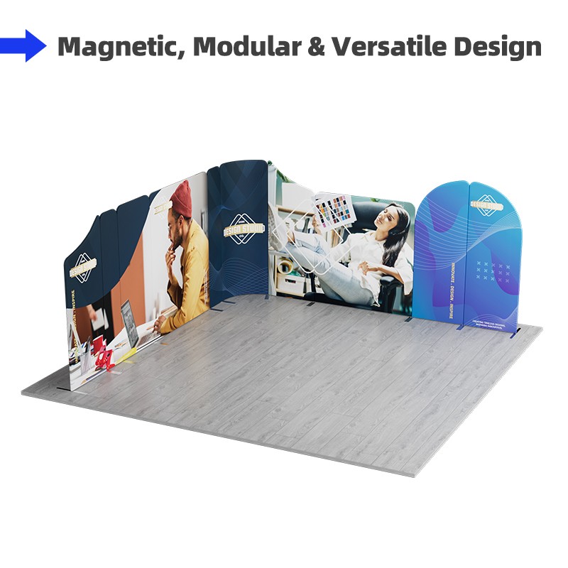 16.4x16.4ft Magnetic Modular Fabric Displays-B