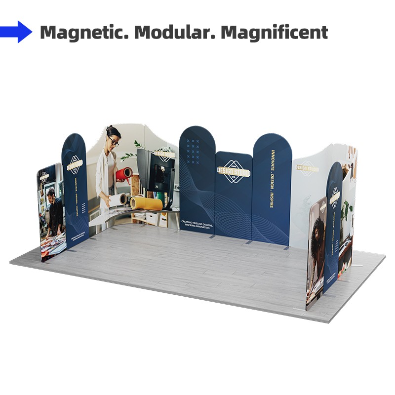 20x10ft Magnetic Modular Fabric Displays-C