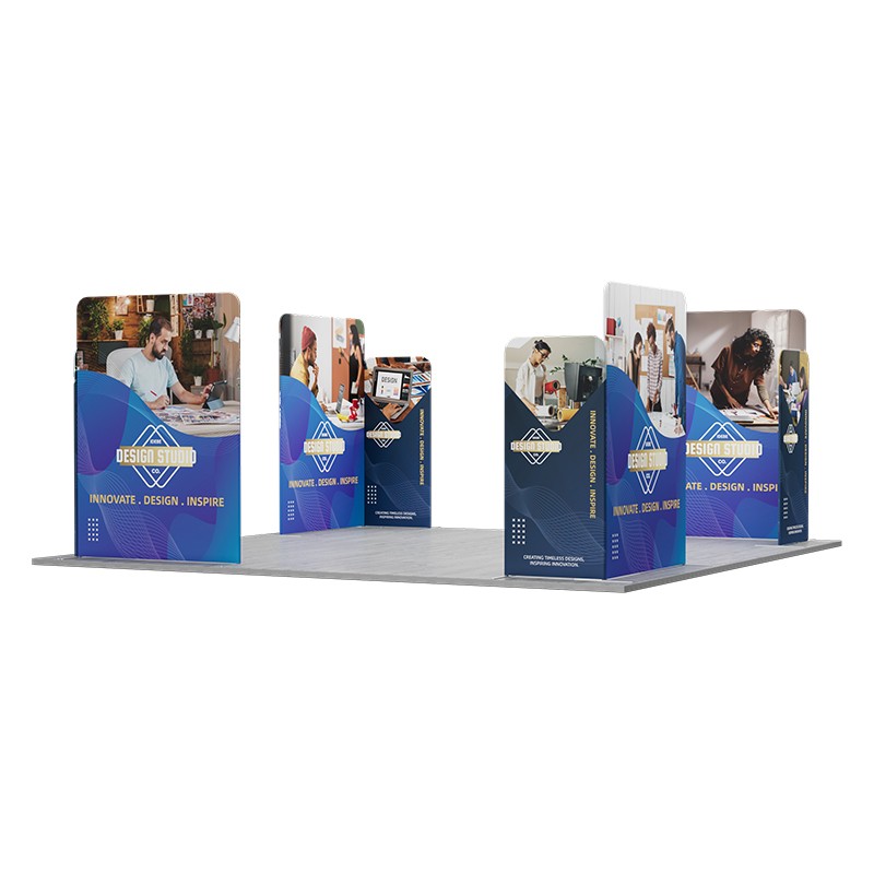 20x20ft Magnetic Modular Fabric Displays-A