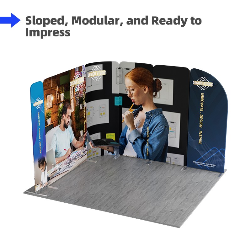 10x10ft Magnetic Modular Fabric Displays-C