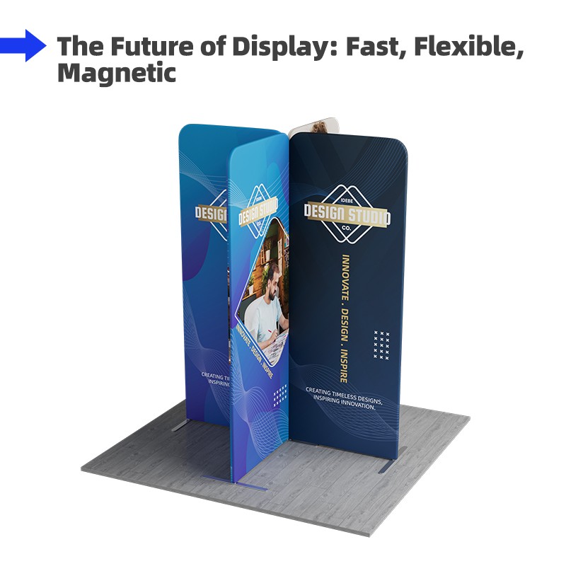 6.5x6.5ft Magnetic Modular Fabric Displays-E