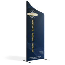 Magnetic Slope Fabric Banner Stand 1