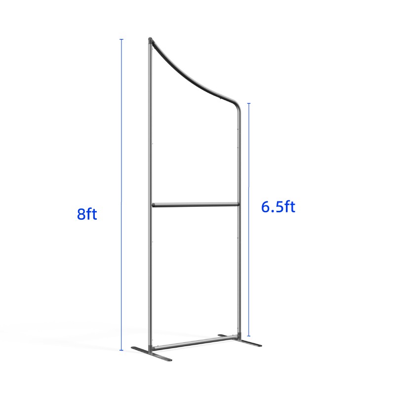 Magnetic Slope Fabric Banner Stand 1