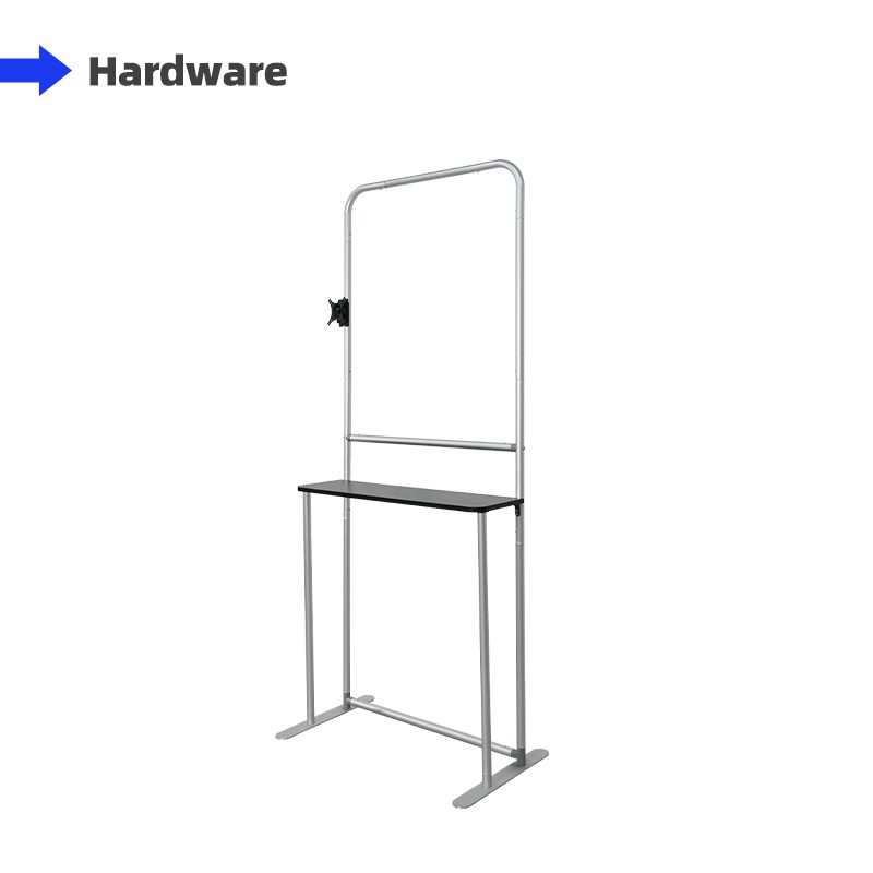 Tension Fabric Stand With LCD Board Frame