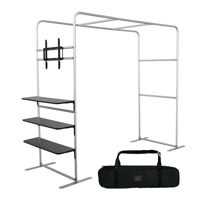 Square Arch Display Shelf & TV Rack