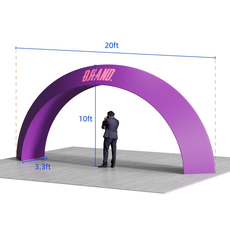 3D Semicircular Archway