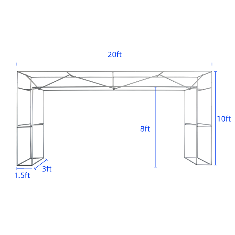 3D Rectangular Archway