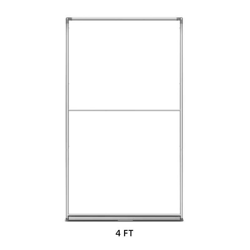 Fabric Banner Stand Frame-Premium (Square Corners)