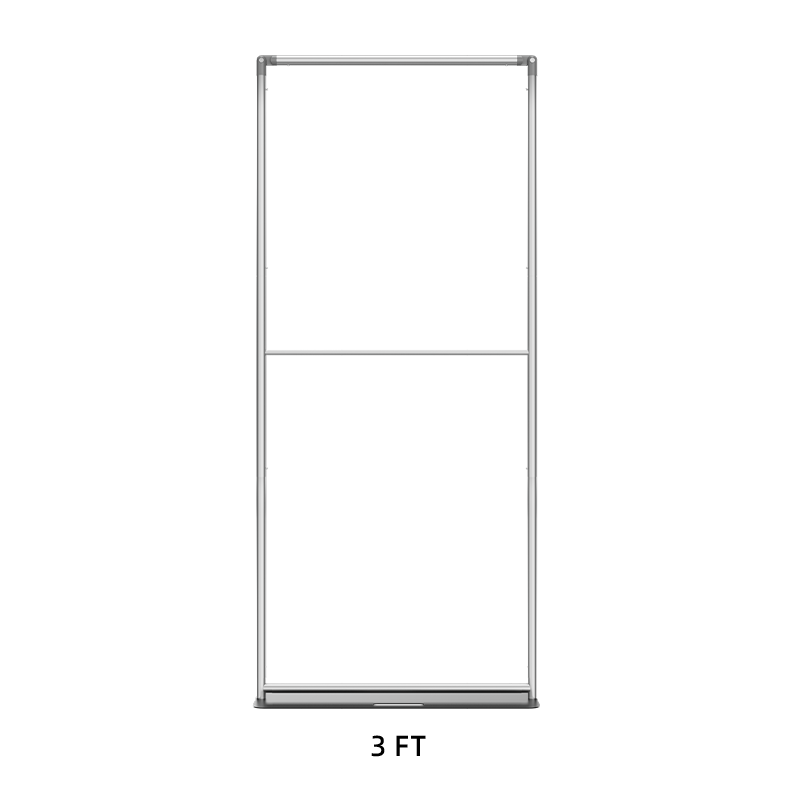 Fabric Banner Stand Frame-Premium (Square Corners)