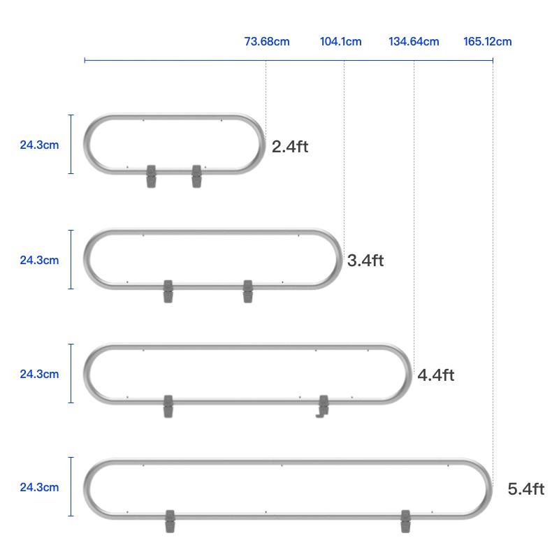 Oval Tension Fabric Header