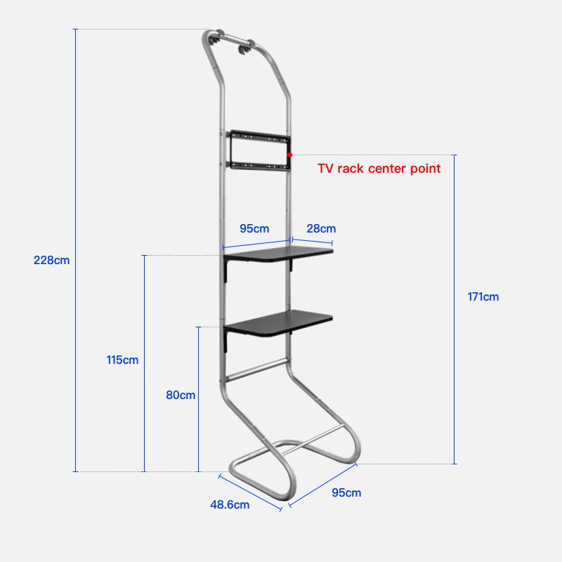 Snake Display Shelf & TV Rack