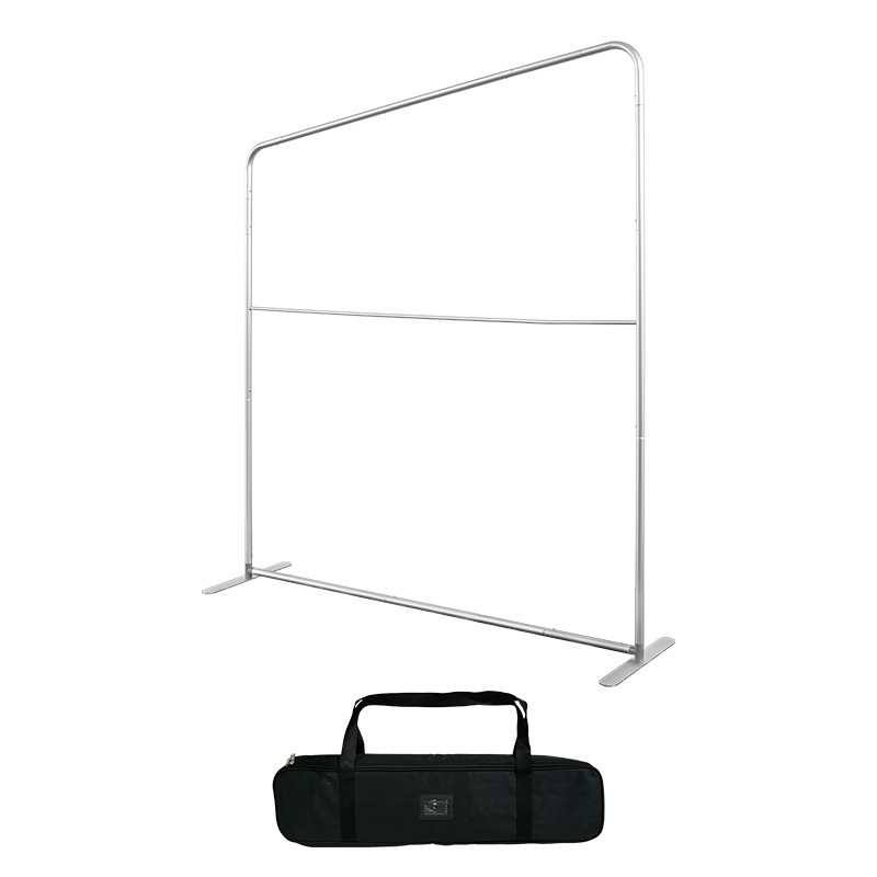 Slope-Top Fabric Banner Stand