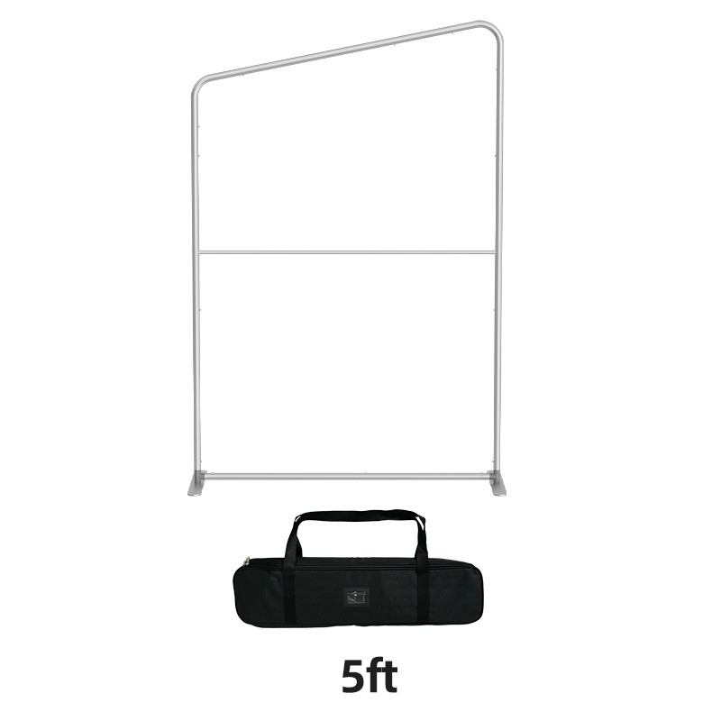 Slope-Top Fabric Banner Stand