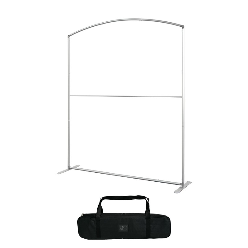 Arch-Top Fabric Banner Stand