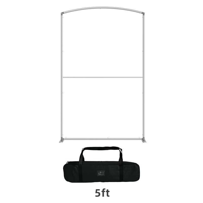 Arch-Top Fabric Banner Stand