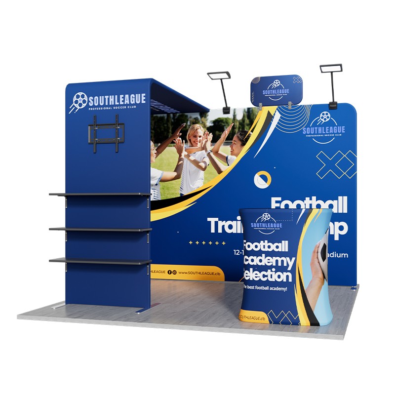 10x10ft Trade Show Booth Kit - A1