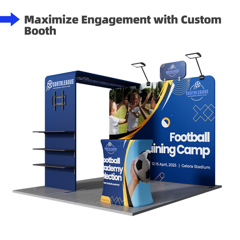 10x10ft Trade Show Booth Kit - A1