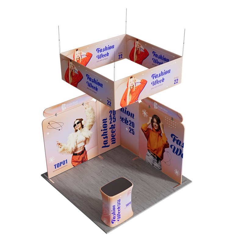 10x10ft Trade Show Booth Kit - B1