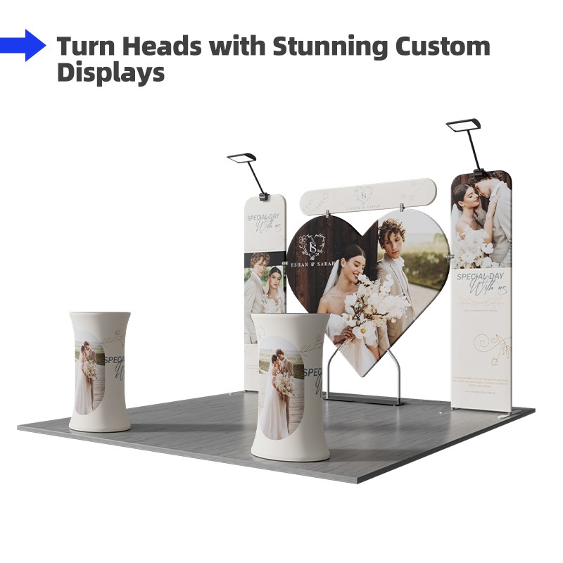 10x10ft Trade Show Booth Kit - D1