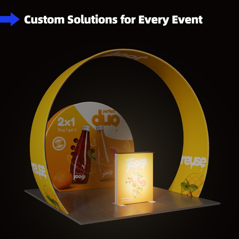 10x10ft Trade Show Booth Kit - D2