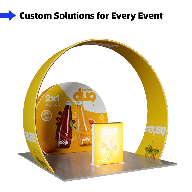 10x10ft Trade Show Booth Kit - D2