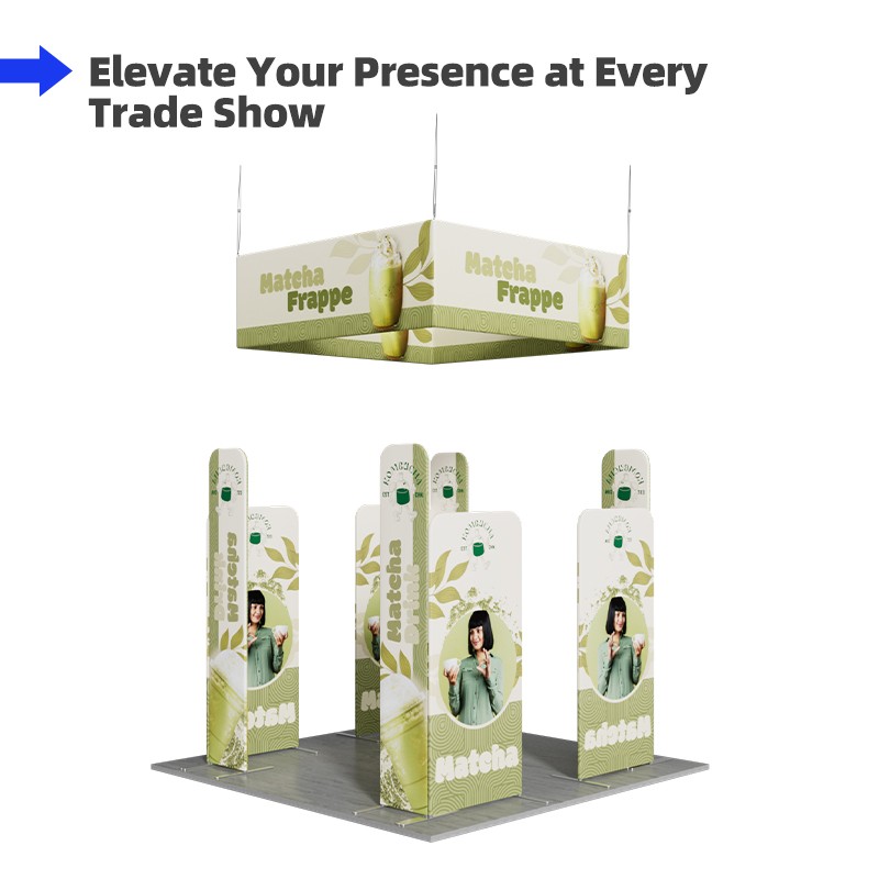 10x10ft Trade Show Booth Kit - B4