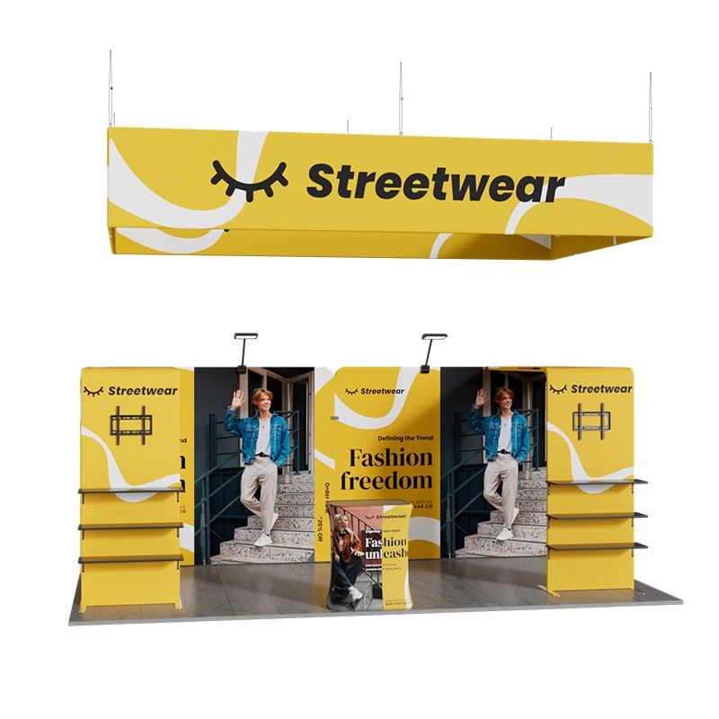 10x20ft Trade Show Booth Kit - A1