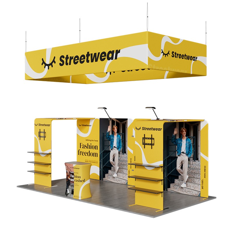 10x20ft Trade Show Booth Kit - A1