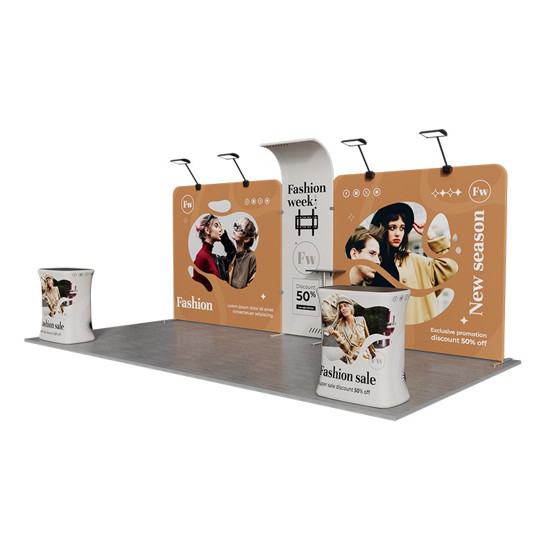 10x20ft Trade Show Booth Kit - A4