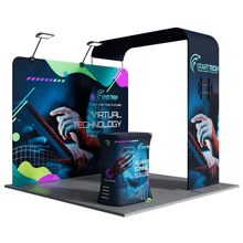 10x10ft Trade Show Booth Kit - A3