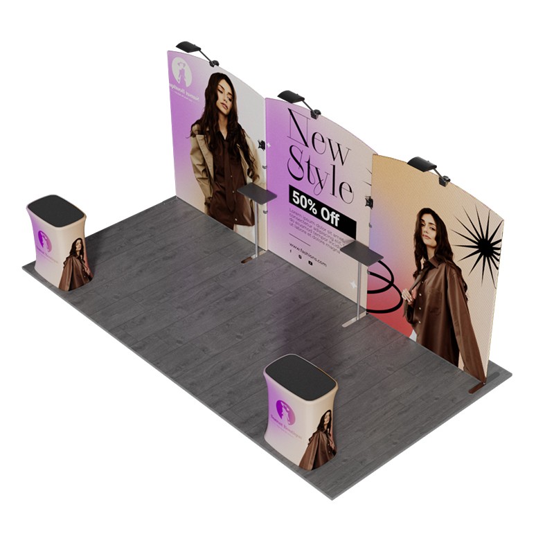 10x20ft Trade Show Booth Kit - C4