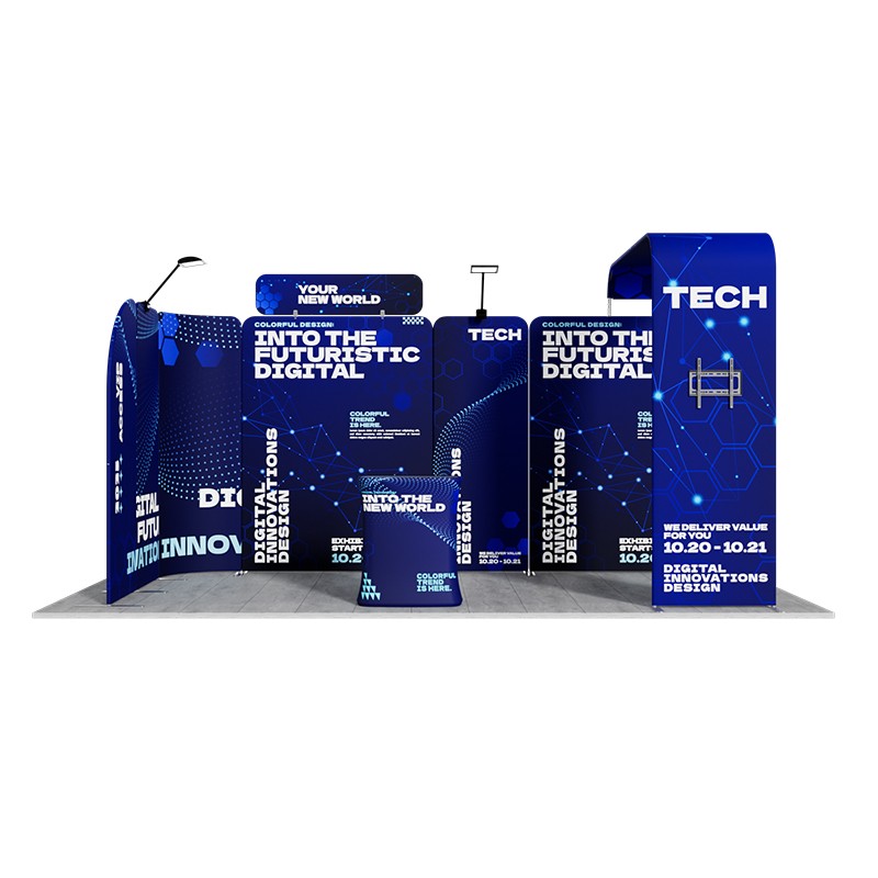 10x20ft Trade Show Booth Kit - B5
