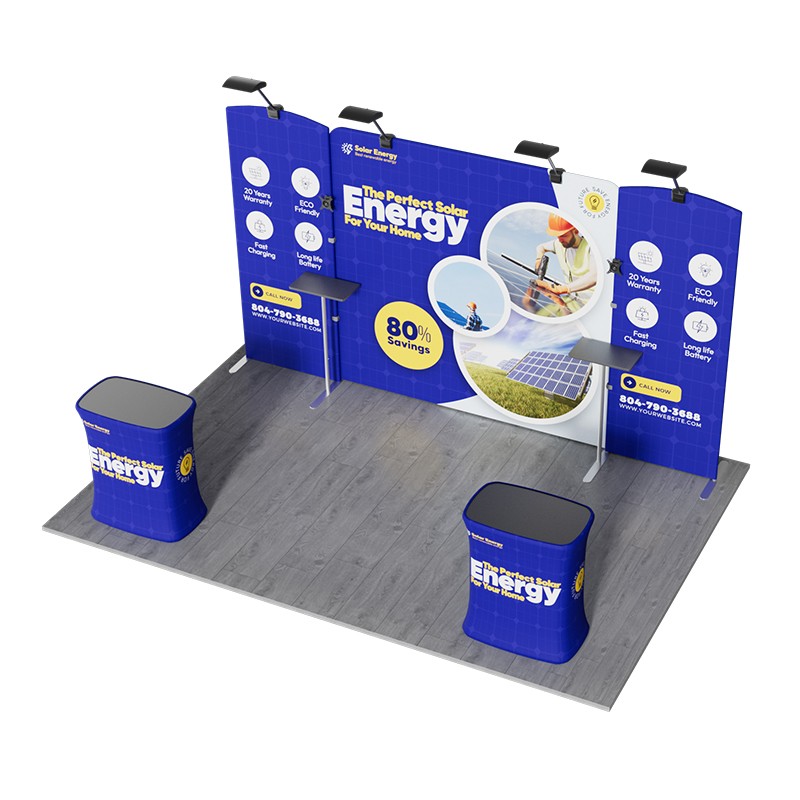 10x15ft Trade Show Booth Kit - A1