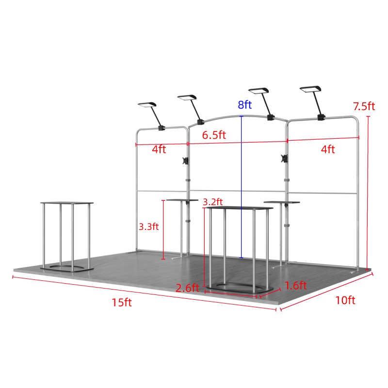 10x15ft Trade Show Booth Kit - C1