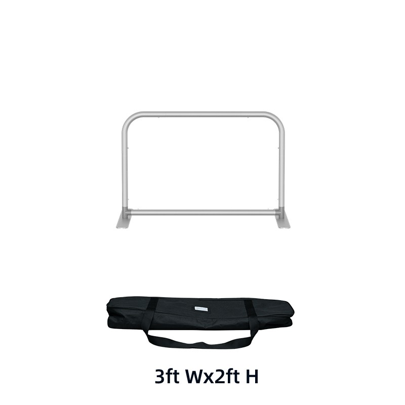 Straight Desktop Banner Stand Frame