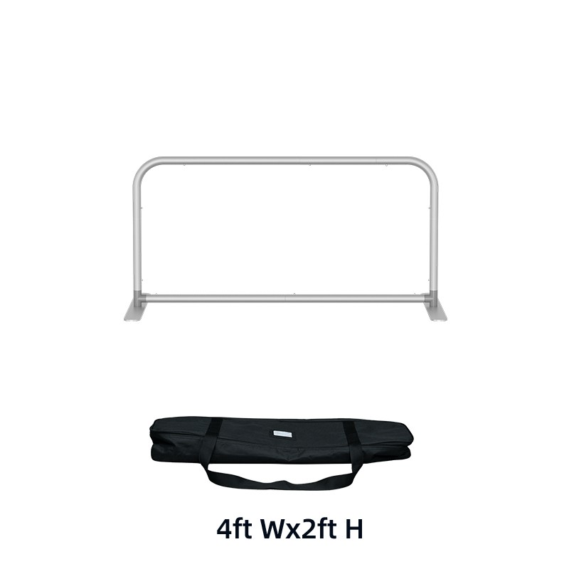 Straight Desktop Banner Stand Frame