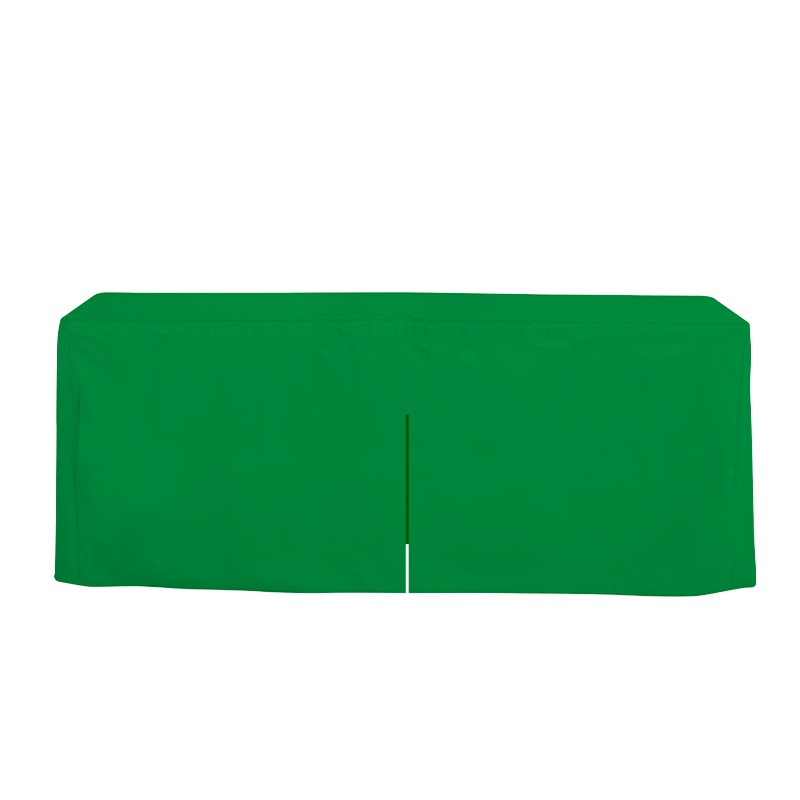 Blank Fitted Table Covers Back with Slit