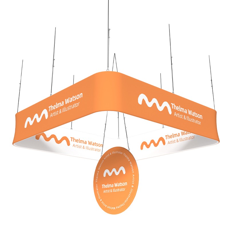 Vertical Disc Hanging Sign