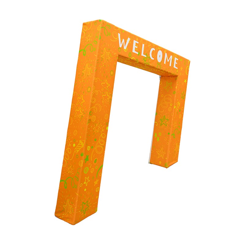 3D Slanted Arch Wall