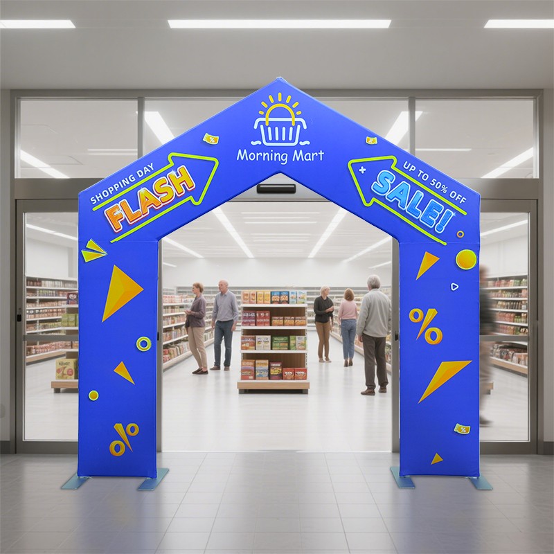 House with A-Shape Arch Stand