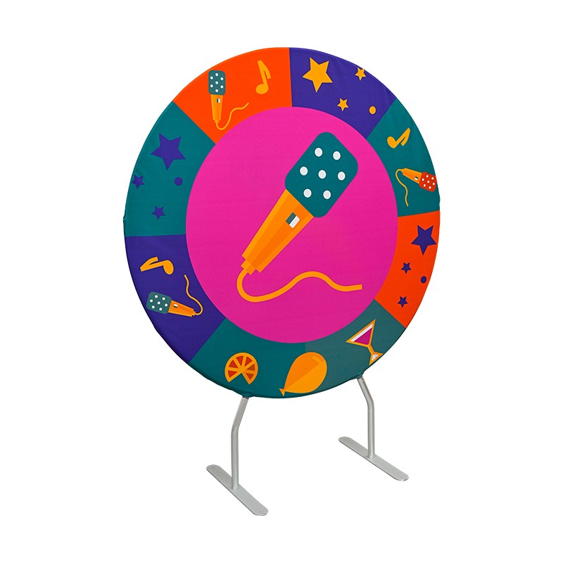 Round Shaped Backdrop