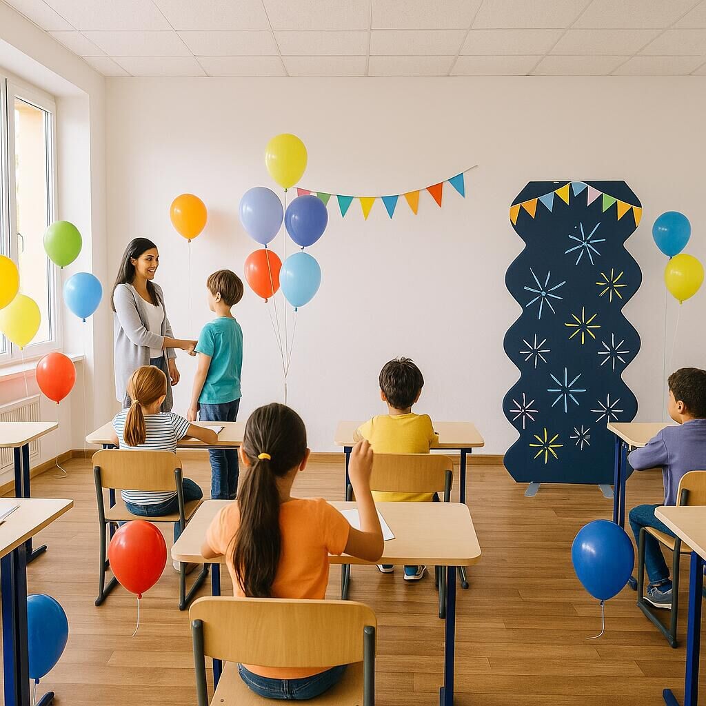 Corrugated Spring Stand Party Backdrop Decor
