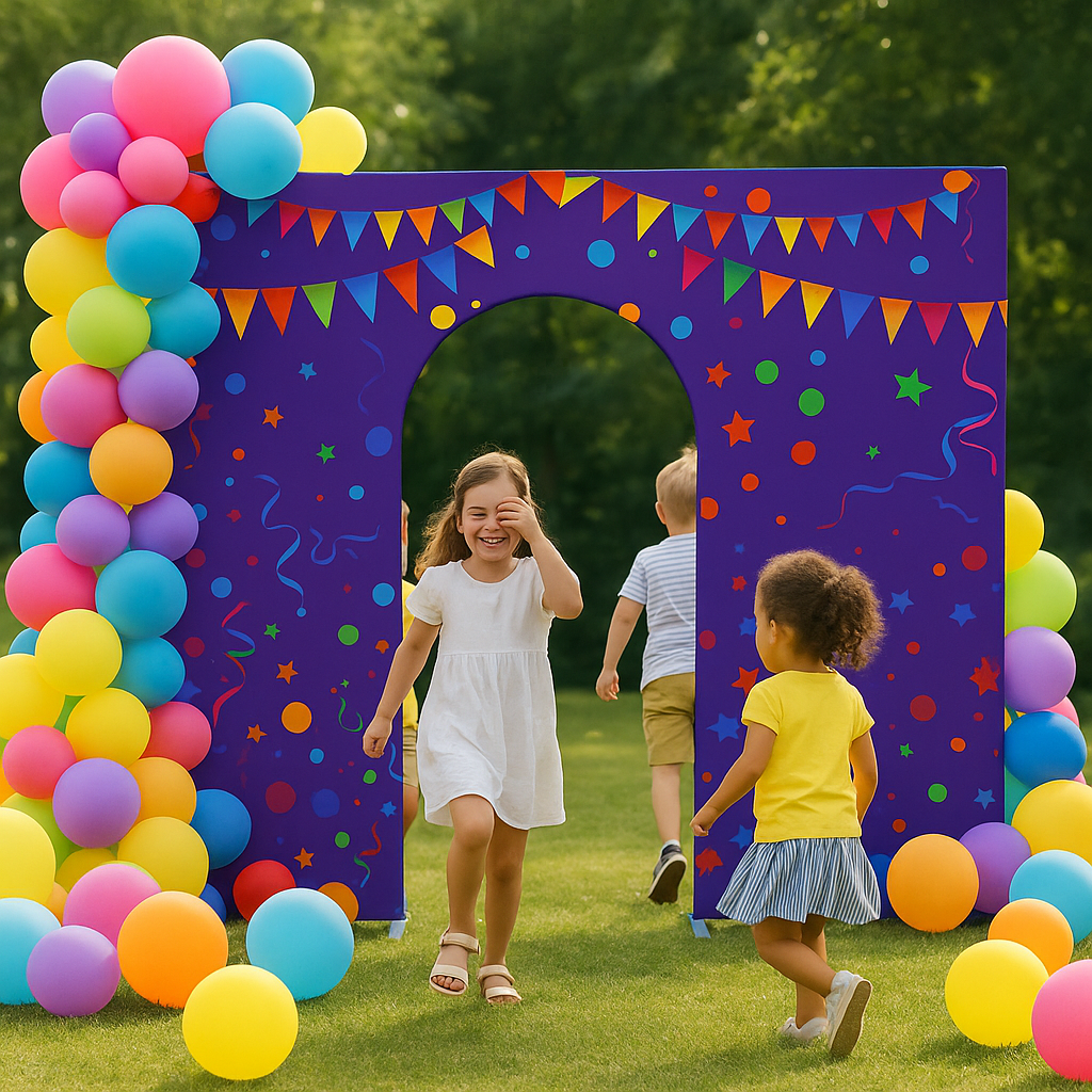 Open Door Arch Backdrop