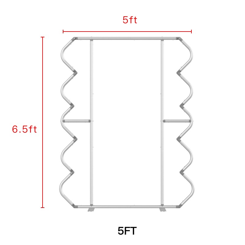 Corrugated Spring Stand Party Backdrop Decor