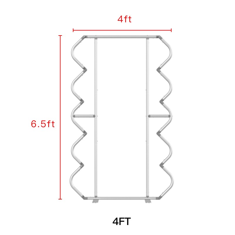 Corrugated Spring Stand Party Backdrop Decor